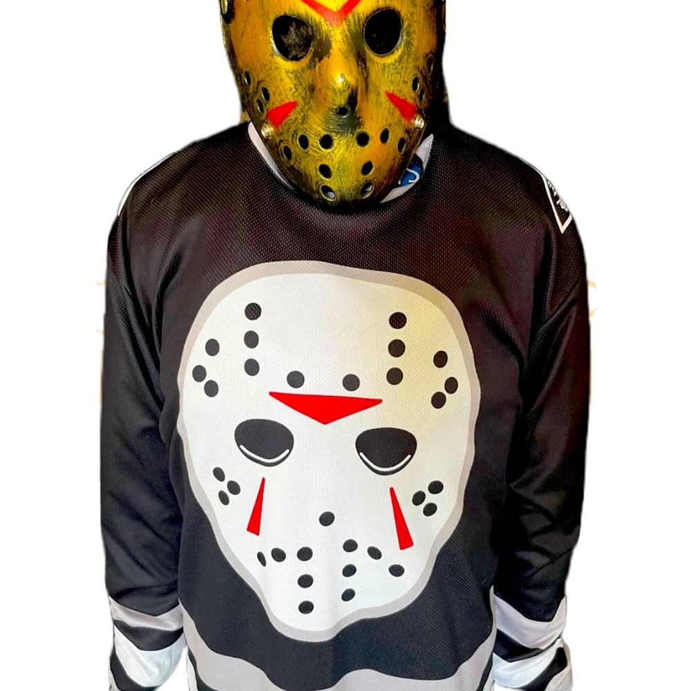 Game gear custom jason vorhees hockey jersey